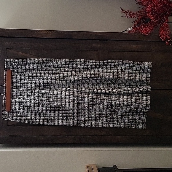 High rise  wide leg ankle pants - Picture 7 of 8